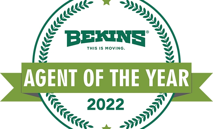 Bekins agent of the year
